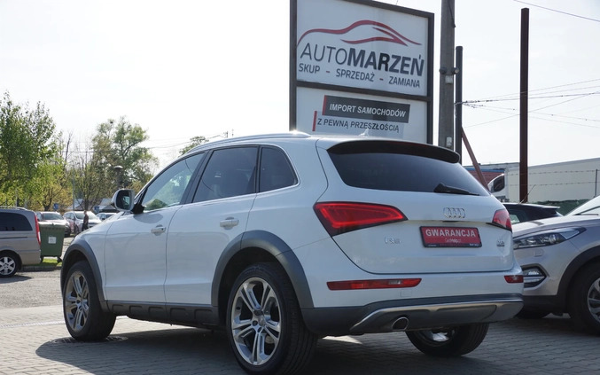 Audi Q5 cena 84700 przebieg: 196681, rok produkcji 2015 z Sośnicowice małe 562